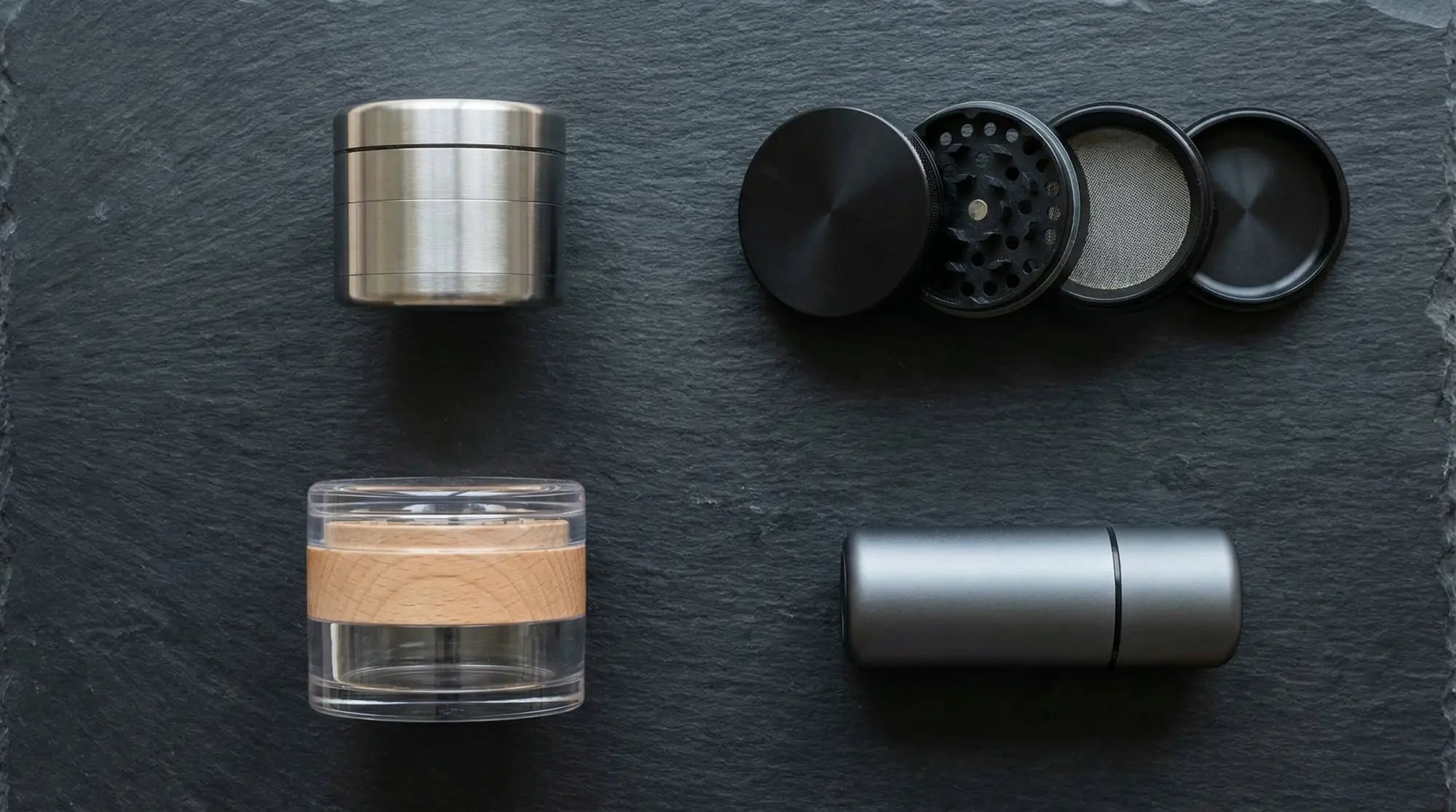 Types of Grinders - Smokerolla