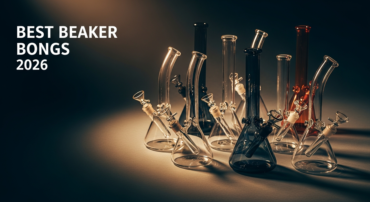 Best Beaker Bongs Worth Buying in 2026 โ editorial hero image at Smokerolla