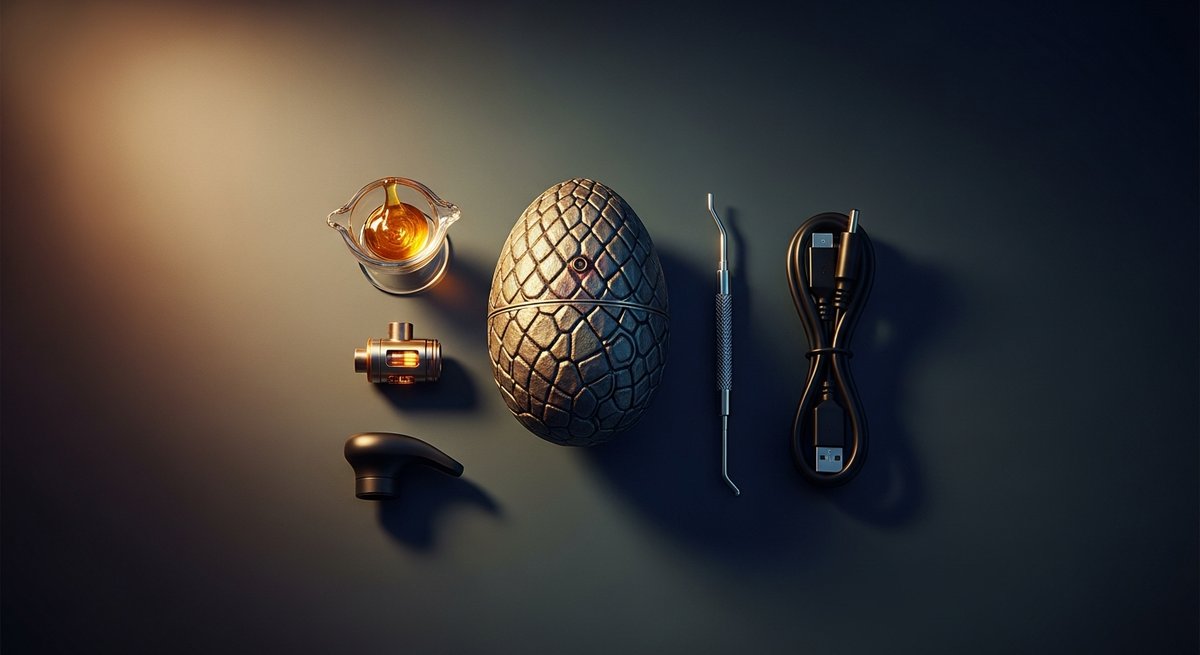 Lookah Dragon Egg Wax Vaporizer Kit Review 2026 — editorial hero image at Smokerolla