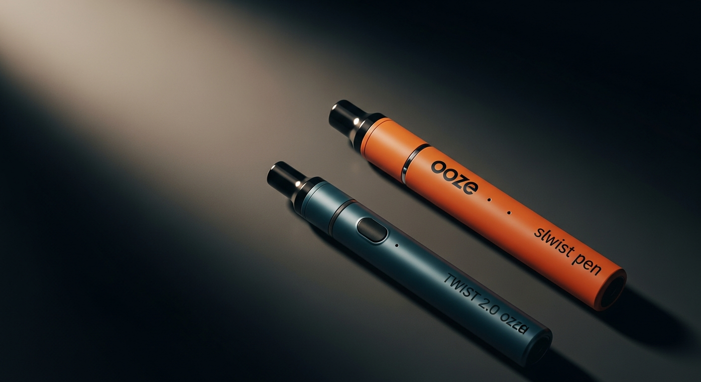 Ooze Slim Twist Pen 2.0 Review 2026 — editorial hero image at Smokerolla