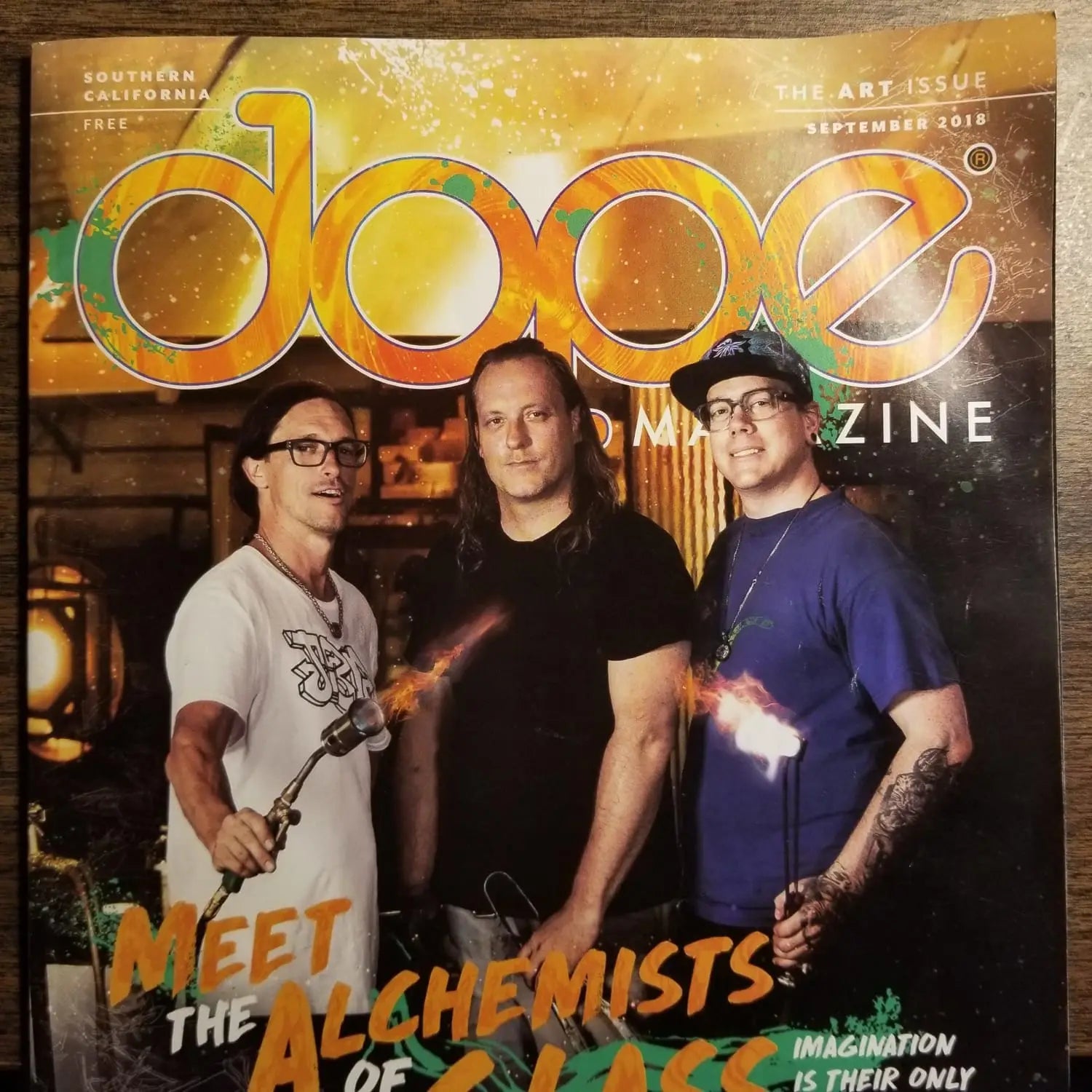 Lion Rolling Circus Products in DOPE Magazine