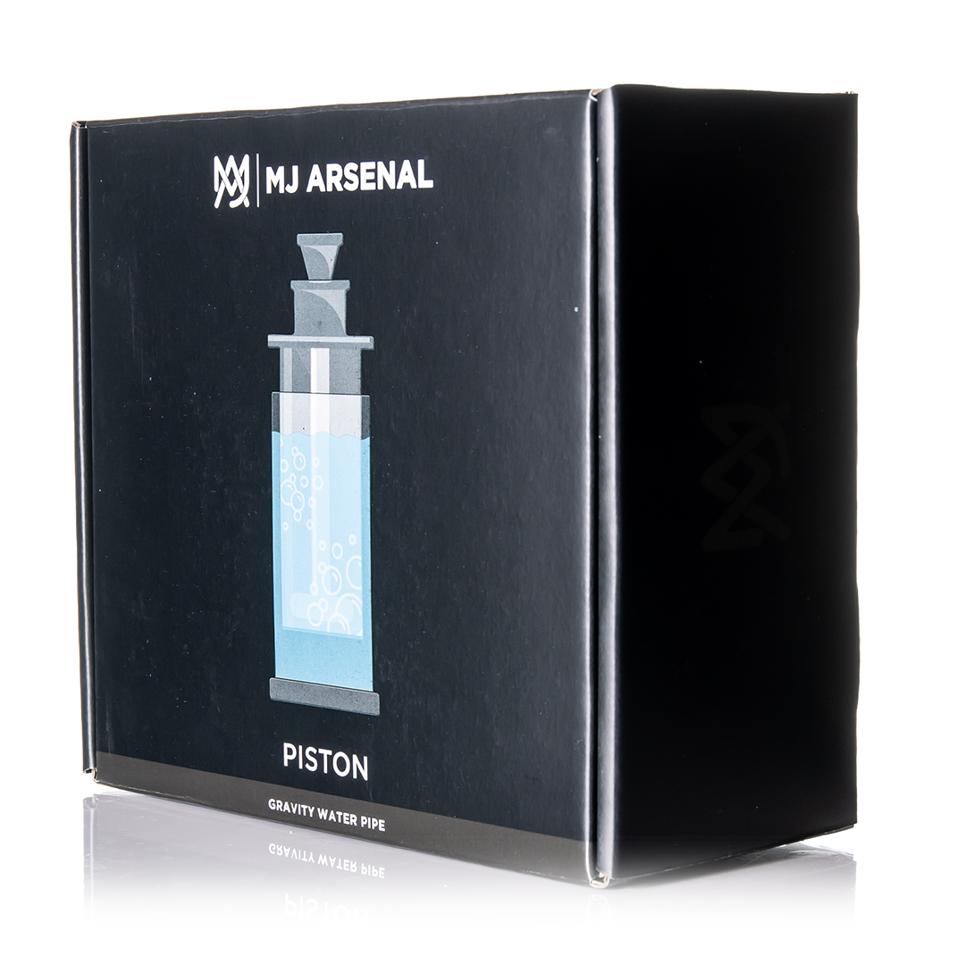 Piston Gravity Water Pipe by MJ Arsenal