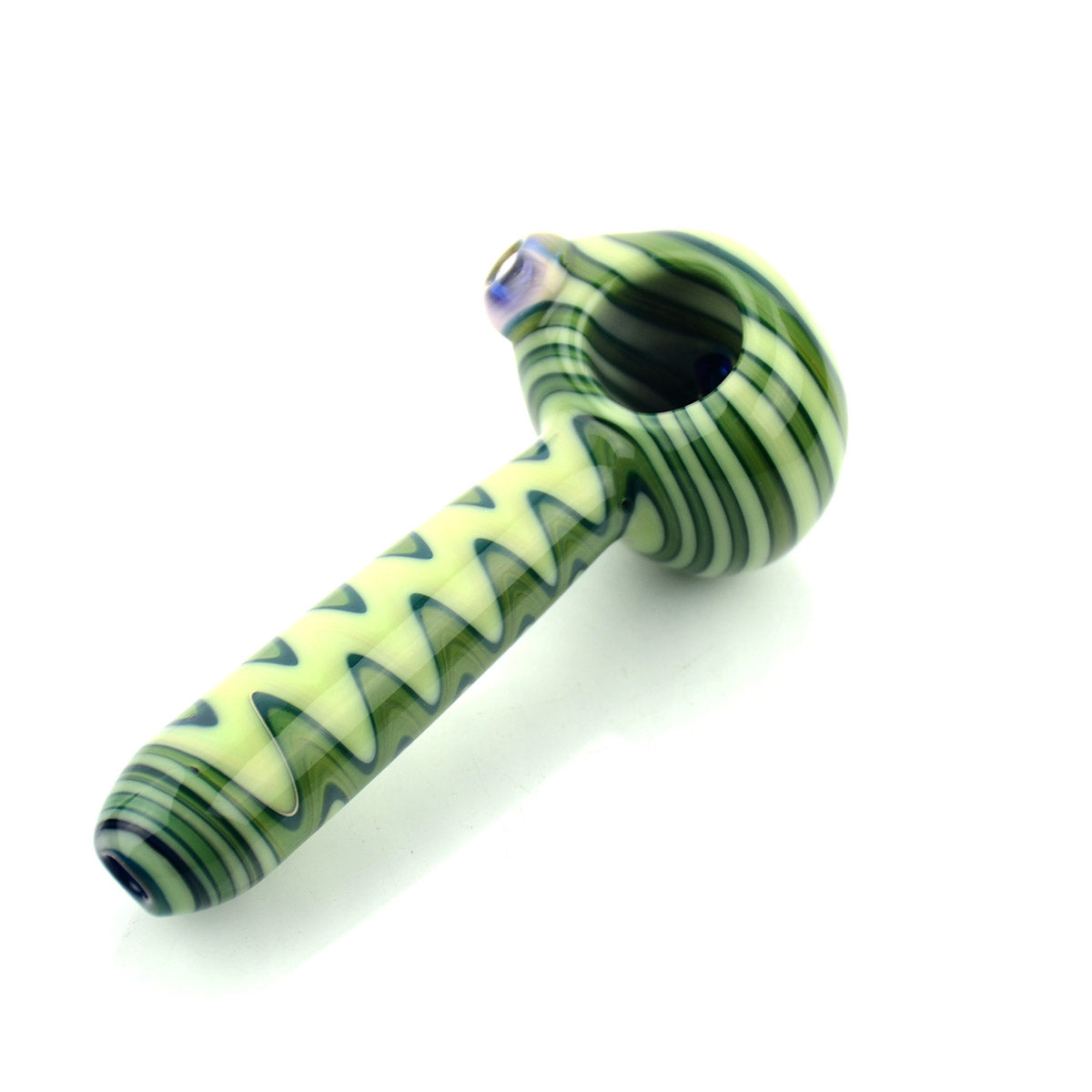 Vibrant American Color Glass Spoon Pipe