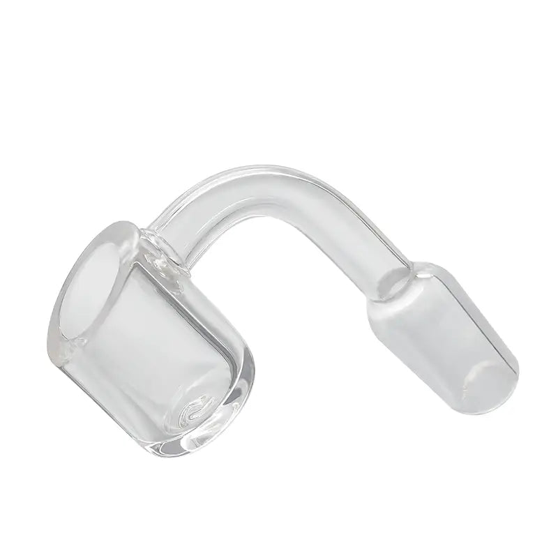 Clear glass dab banger from Waxmaid, perfect for water pipe conversion and dabbing