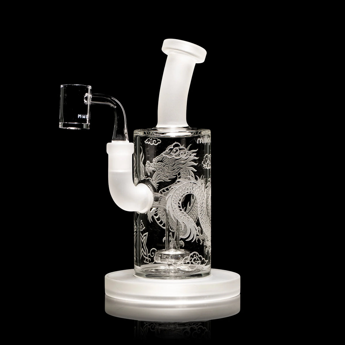 Dragon Heart 7-Inch Borosilicate Dab Rig