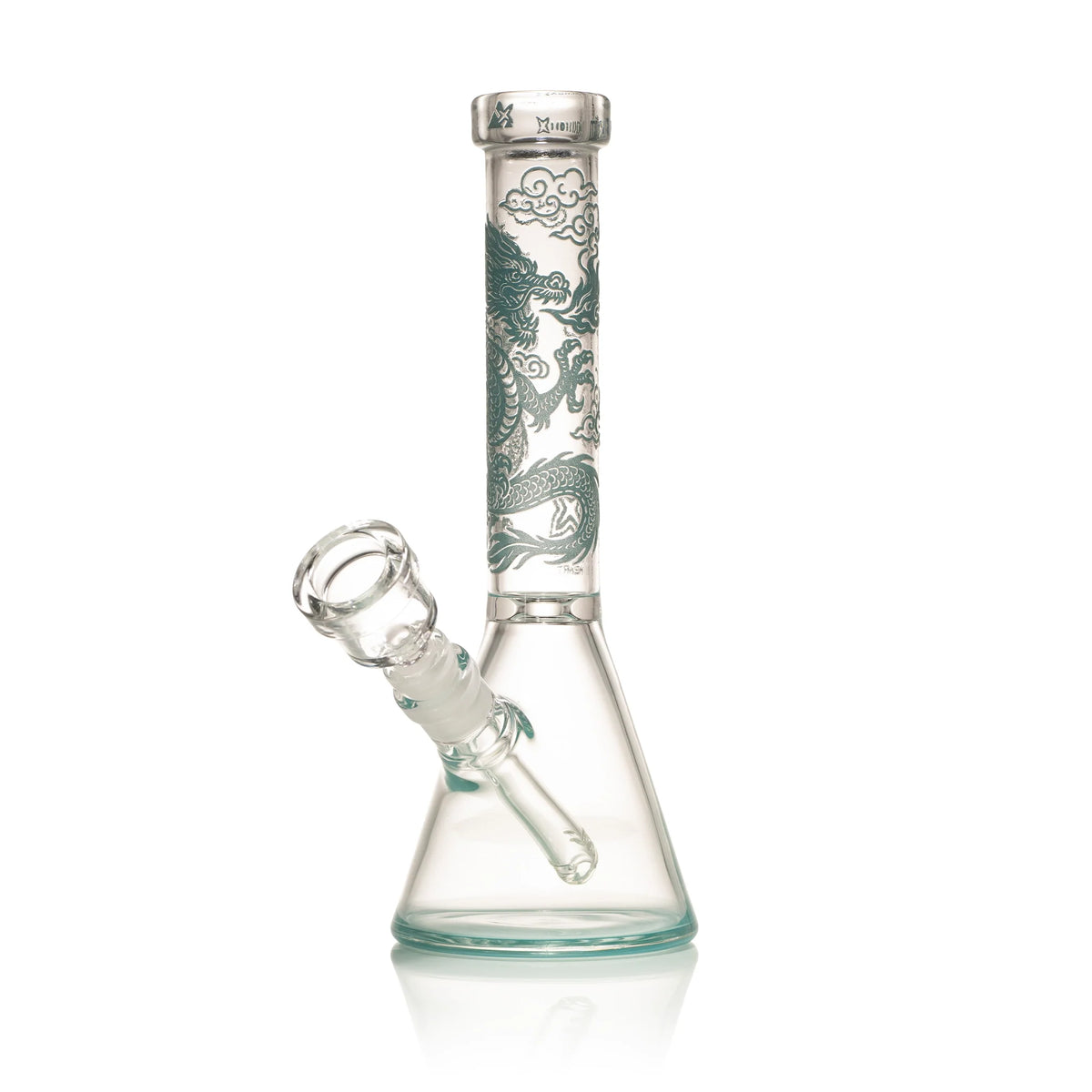 Dragon Heart 10" Color Beaker Bong for Smooth Draws