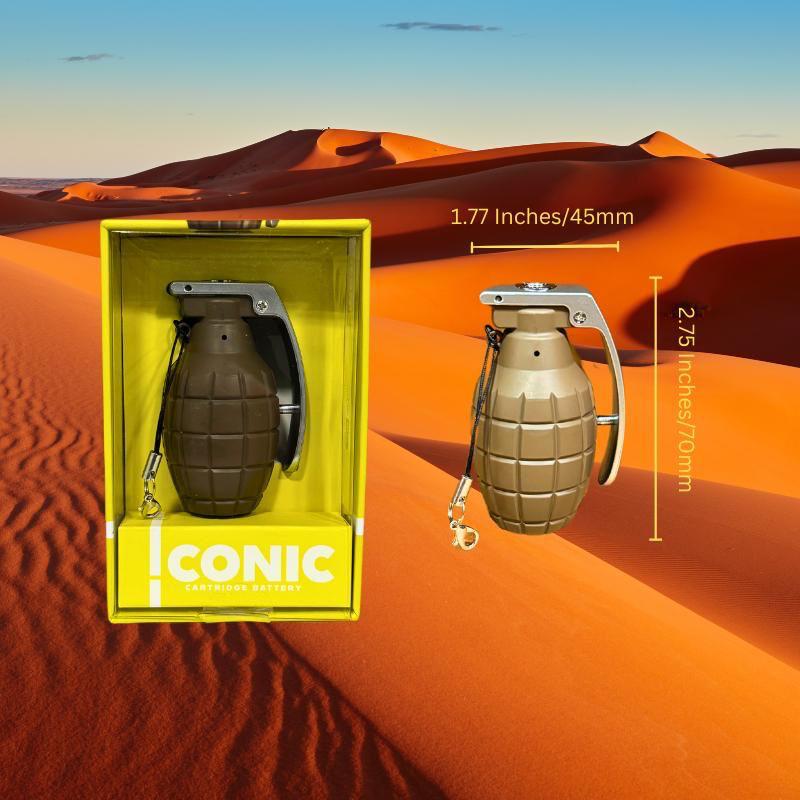 ICONIC Grenade Style 510 Cartridge Battery
