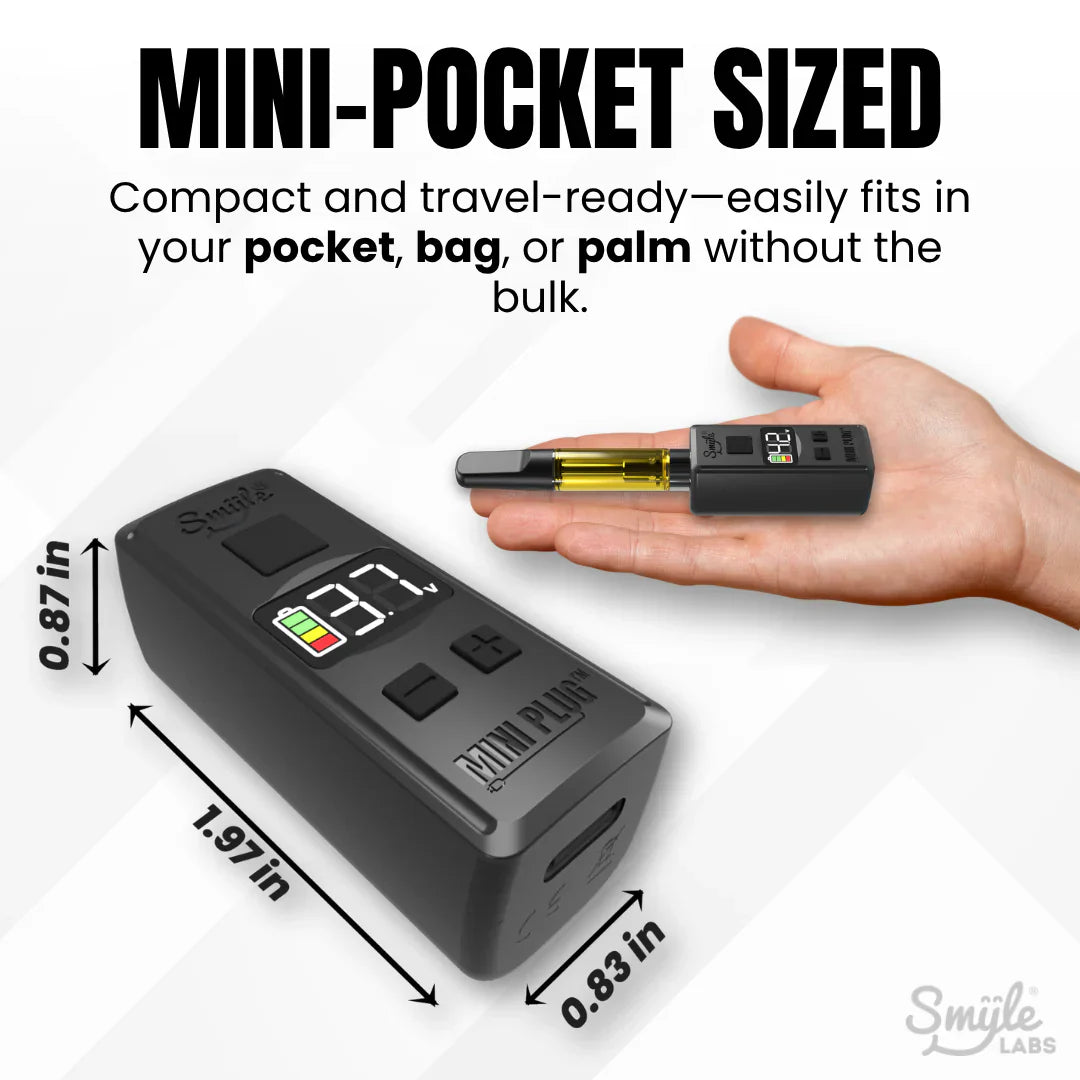 Smyle Mini Plug 510 Cartridge Battery with USB-C