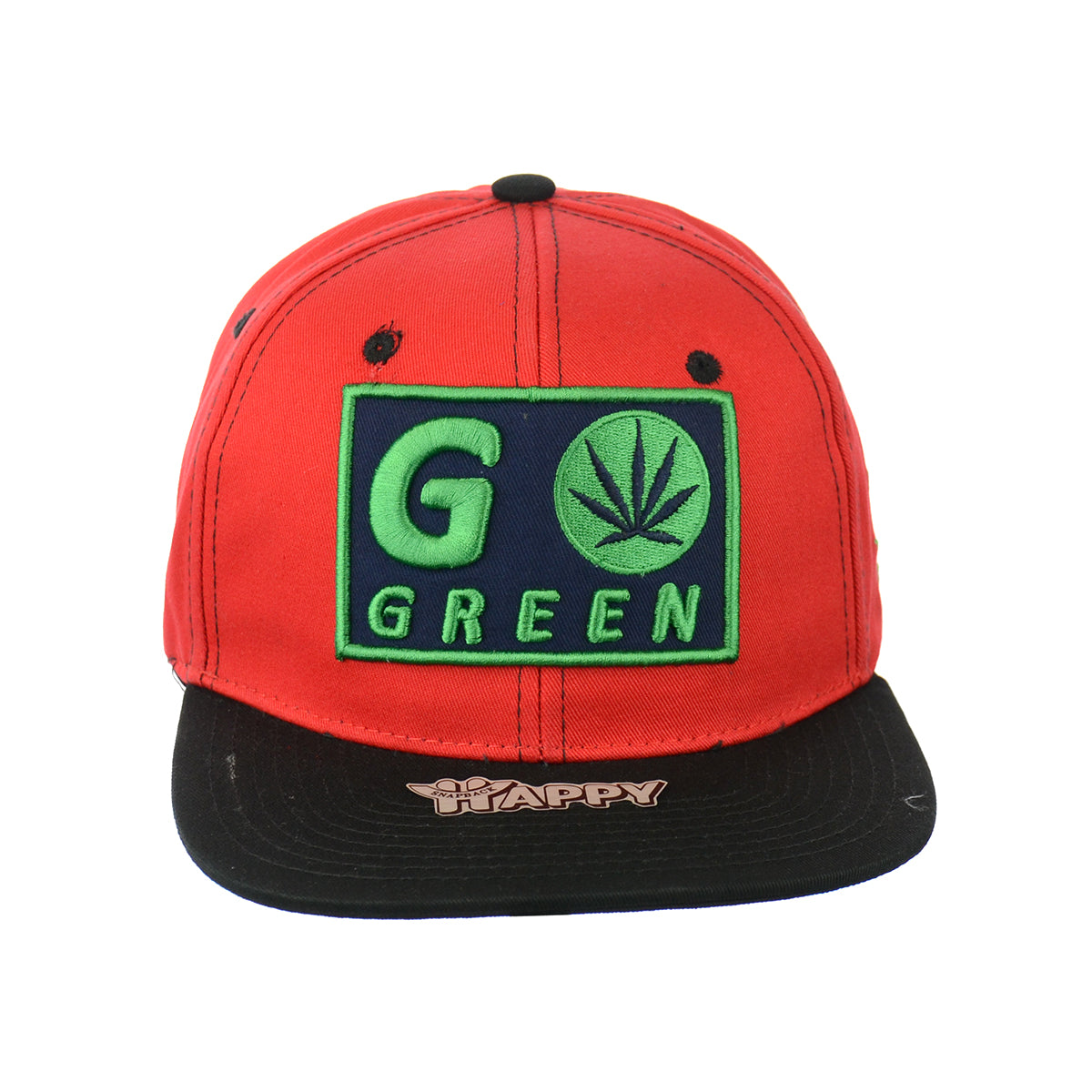 Sustainable Cotton Leaf Snapback Hat