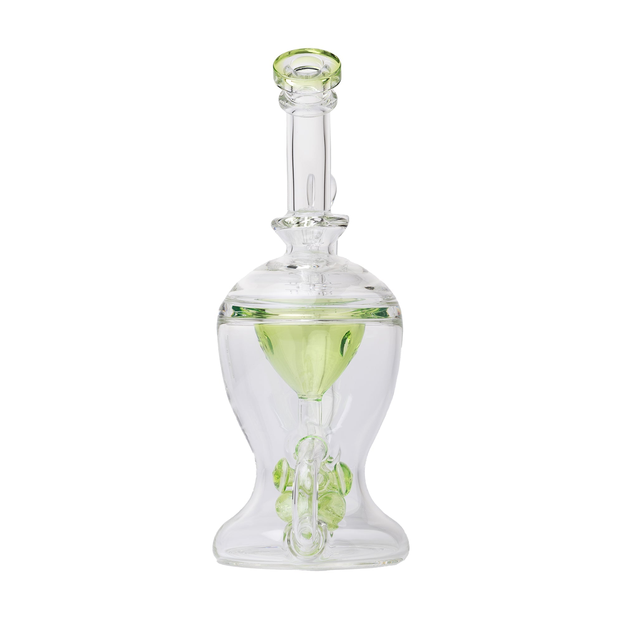 Nuke Glass Dab Rig with Mushroom Cloud Perc