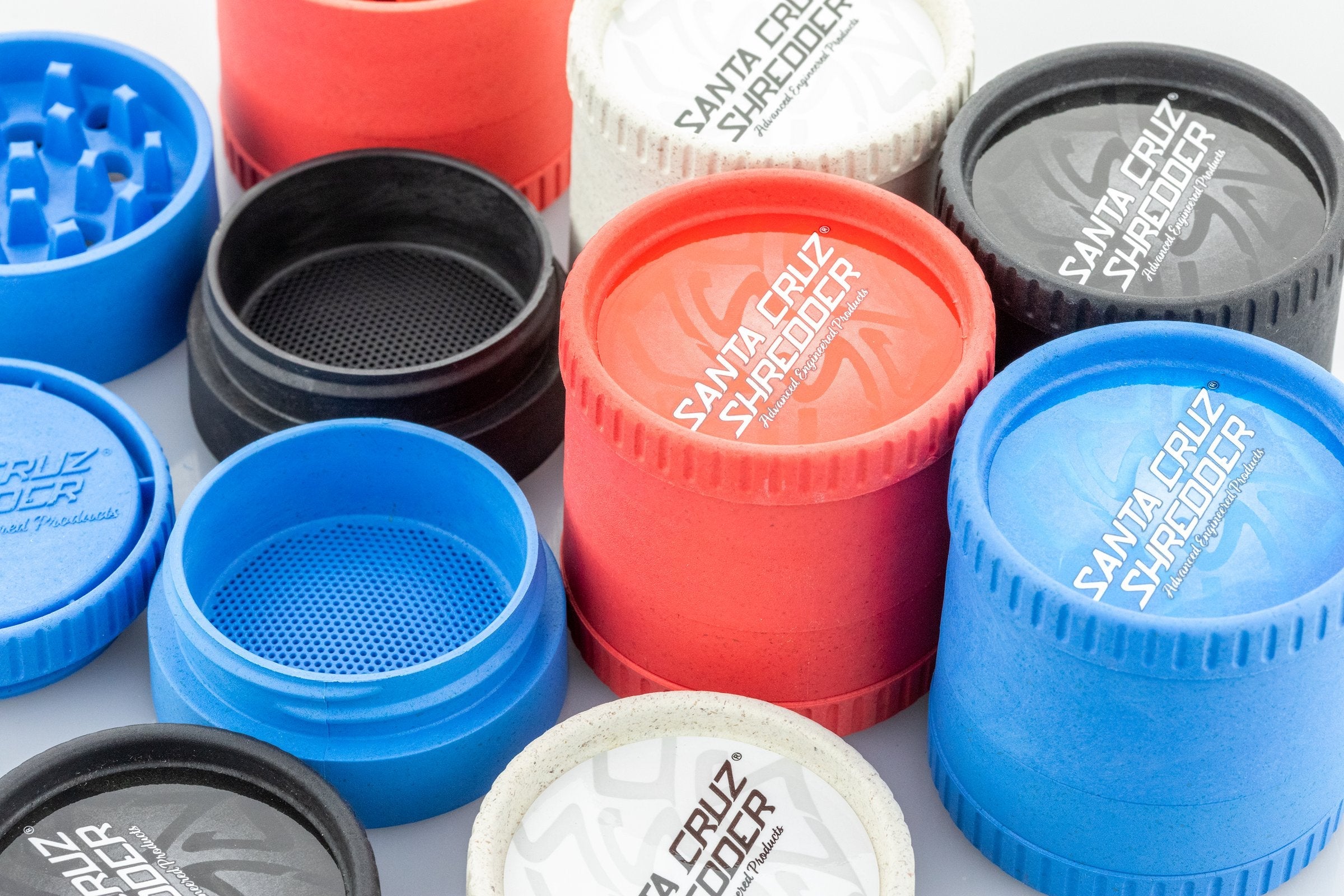Santa Cruz Shredder Assorted Hemp Grinder Display