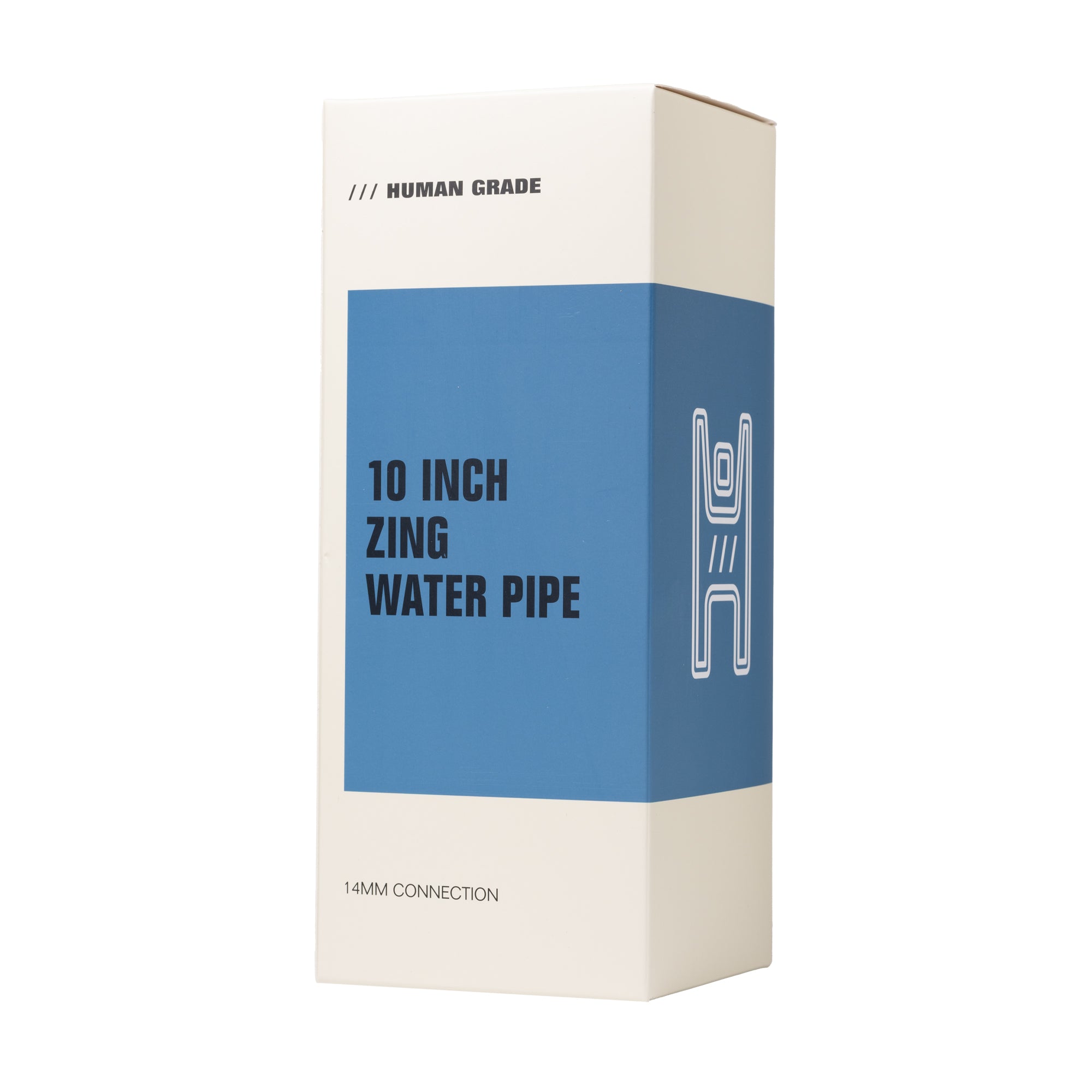 Zing Iridescent Sculptural Water Pipe