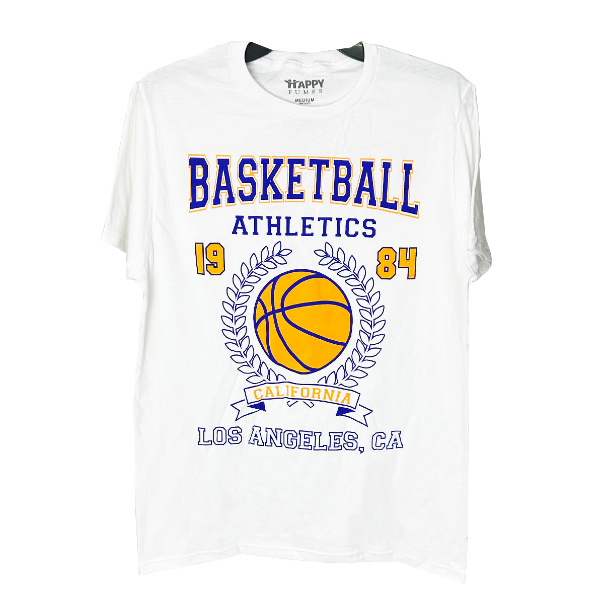 Essential White Basketball Short Sleeve T-Shirts