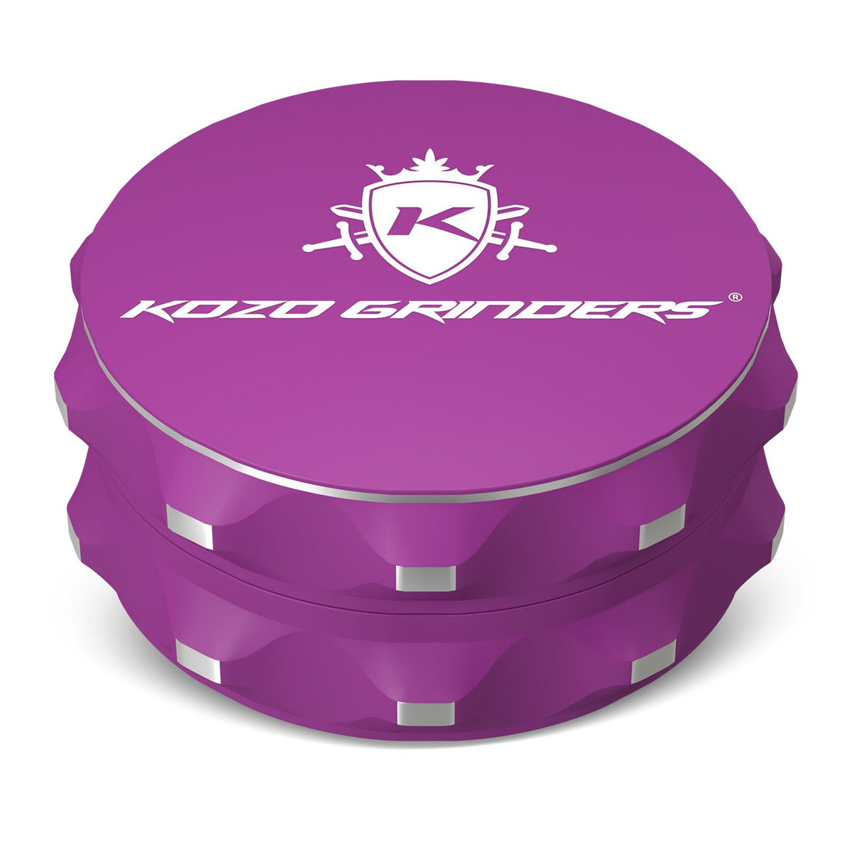 Kozo 2.5" 2-Piece Non-Stick Ceramic Aluminum Grinder – image 4