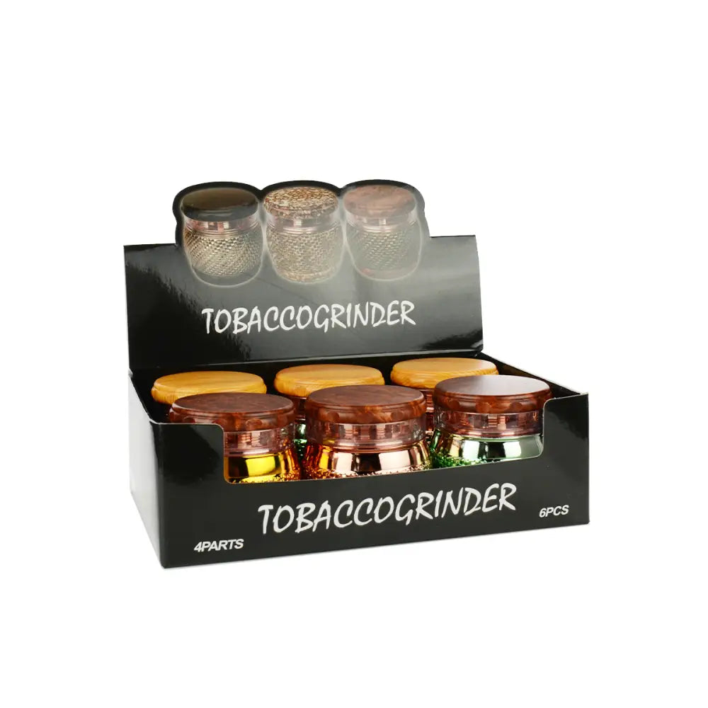 Tobacco grinder display box for 69mm Drum Style Grinder for Herbs and Spices