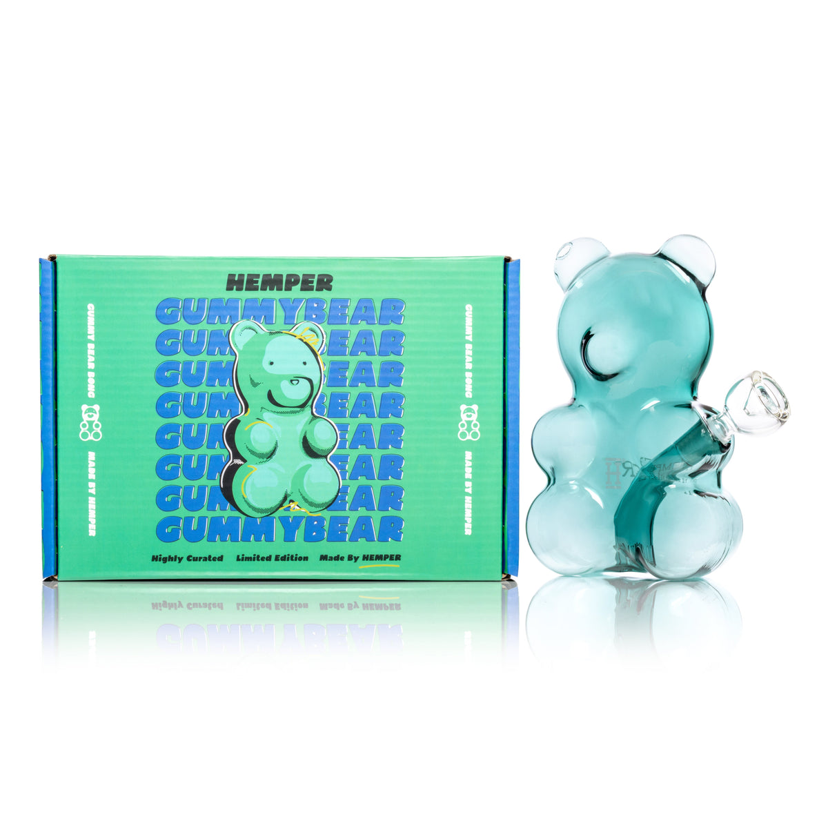 Hemper Gummy Bear Glass Water Pipe