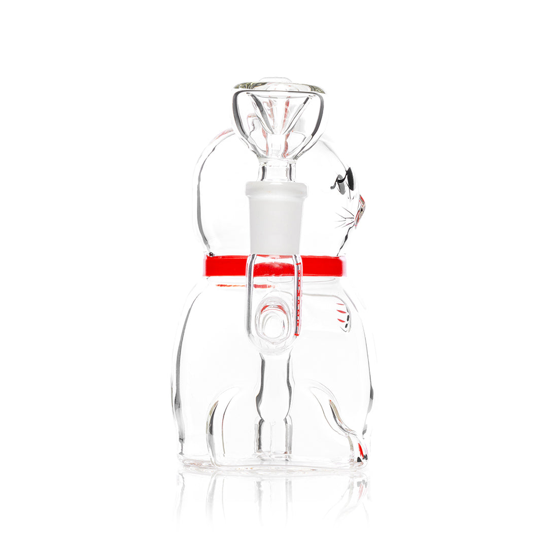 Fortune Cat Borosilicate Water Pipe