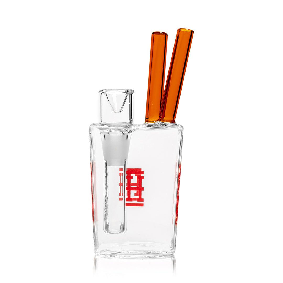 Chinese Takeout Inspired Borosilicate Water Pipe