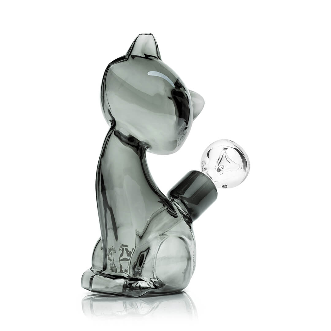Alleycat Smoked Glass Water Pipe