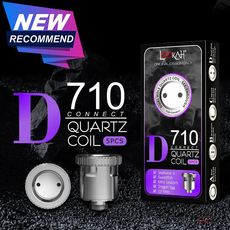 Lookah 710 Quartz Atomizer Coils Variety Pack