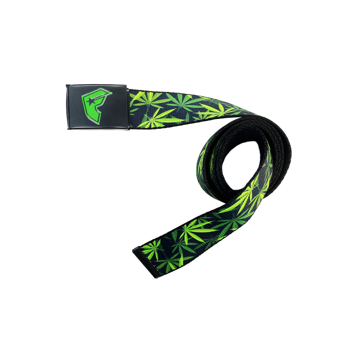 Botanical Motif Unisex Belt - Adjustable Fit