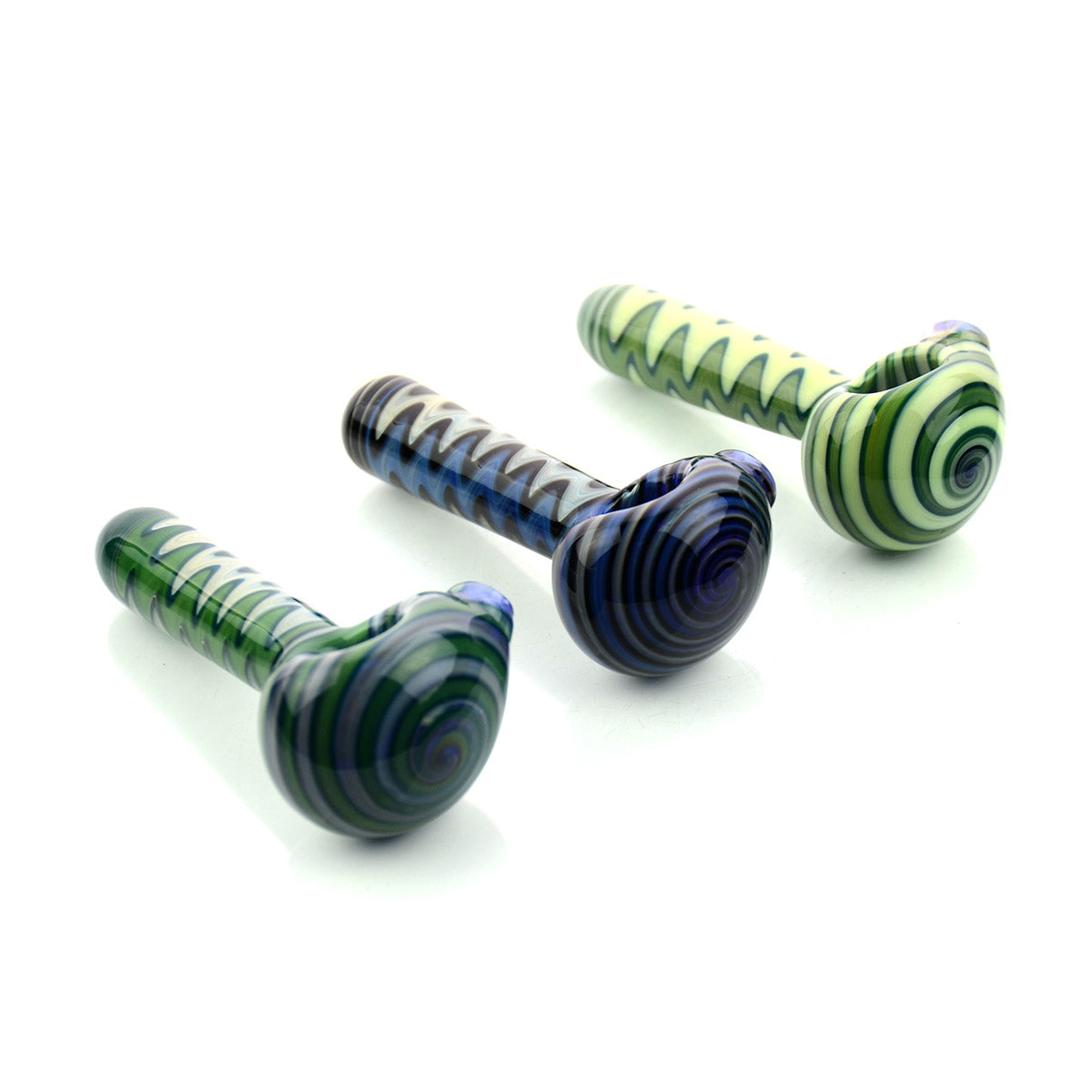 Vibrant American Color Glass Spoon Pipe