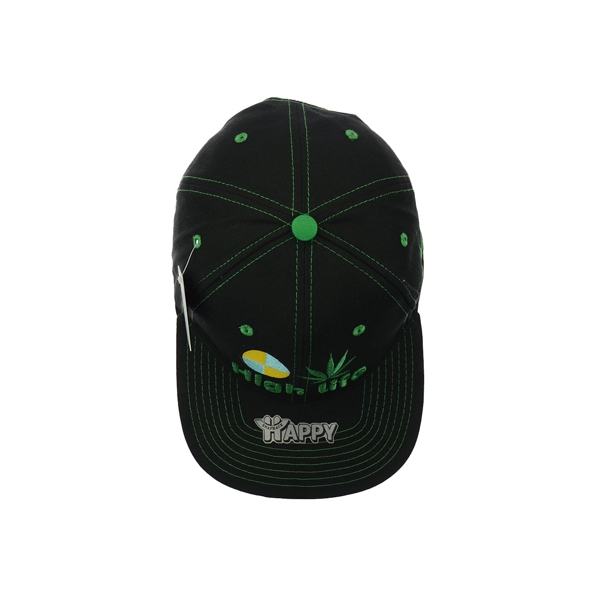 Premium Embroidered High Life Snapback Hat