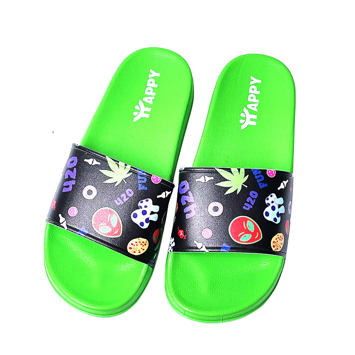 Cosmic Alien Slide Sandals - Multi-Size Pack