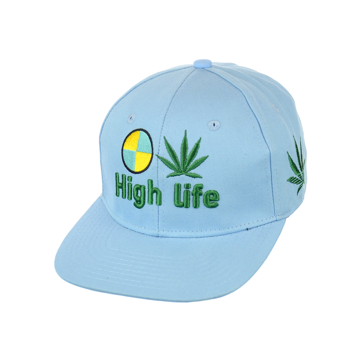 Premium Embroidered High Life Snapback Hat