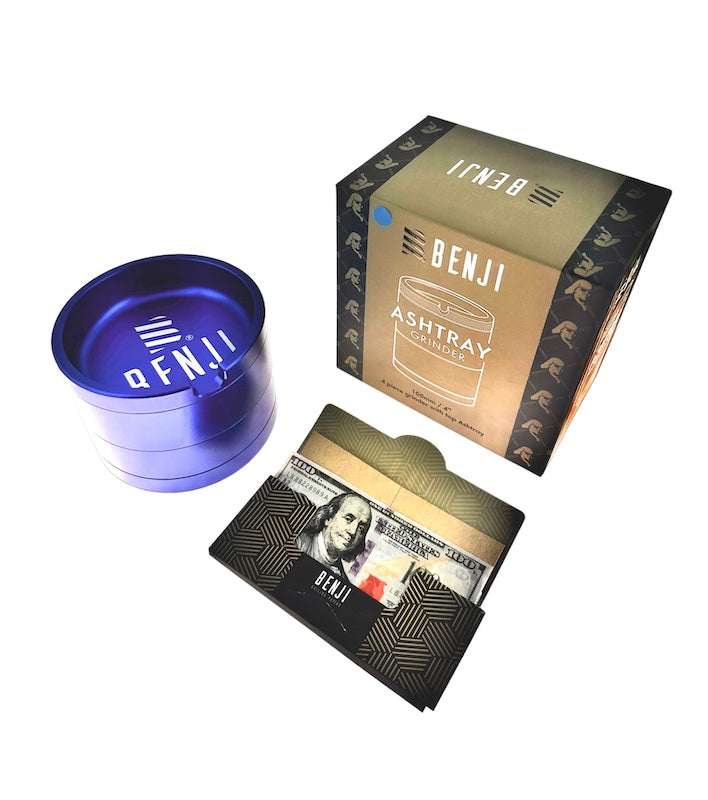 Benji XL 4-Inch Herb Grinder and Ashtray