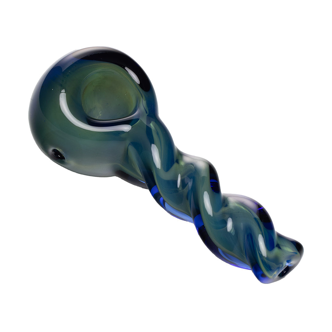 Handcrafted Fumed Glass Spoon Pipe
