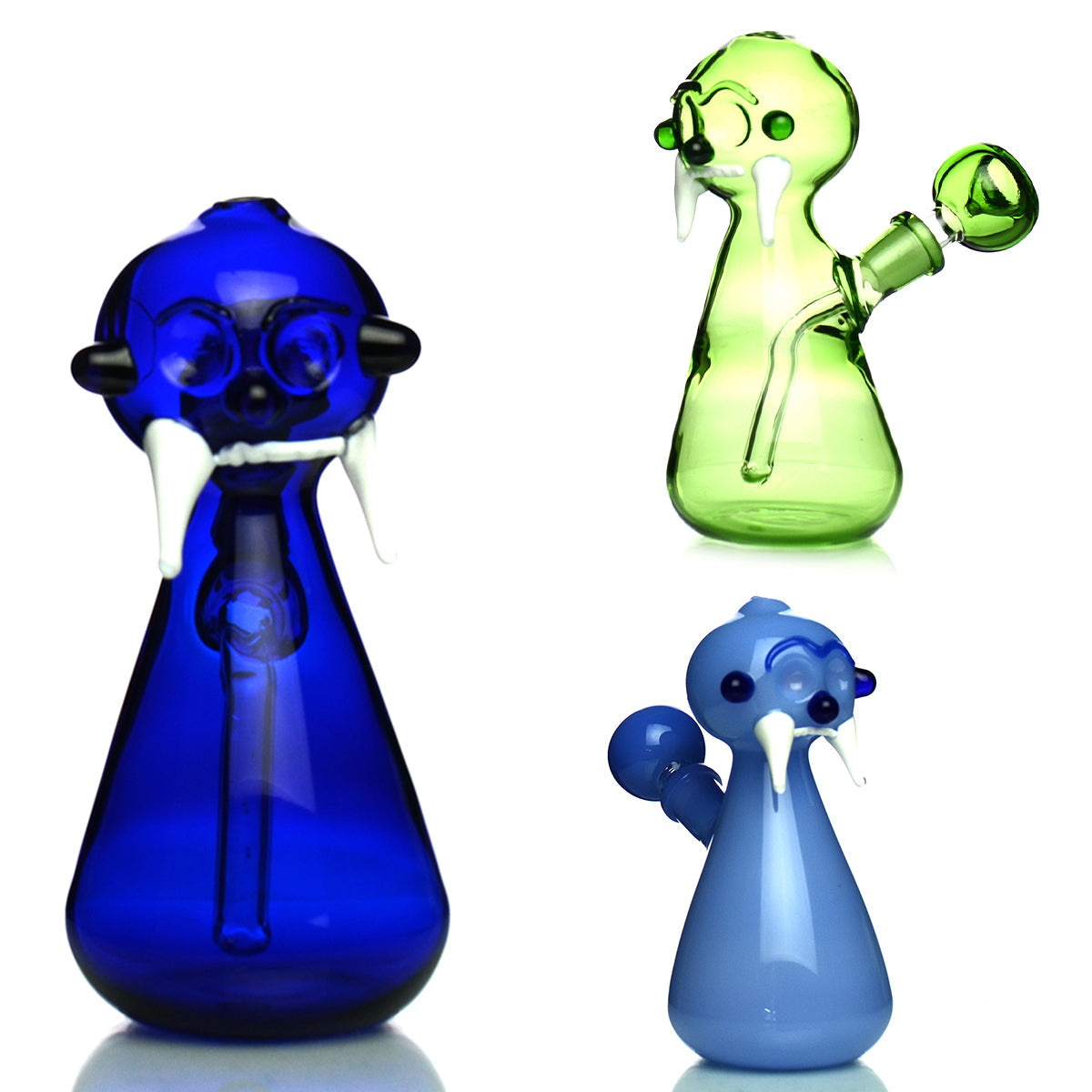Dracula Design Glass Water Pipe - 5.5 Inch