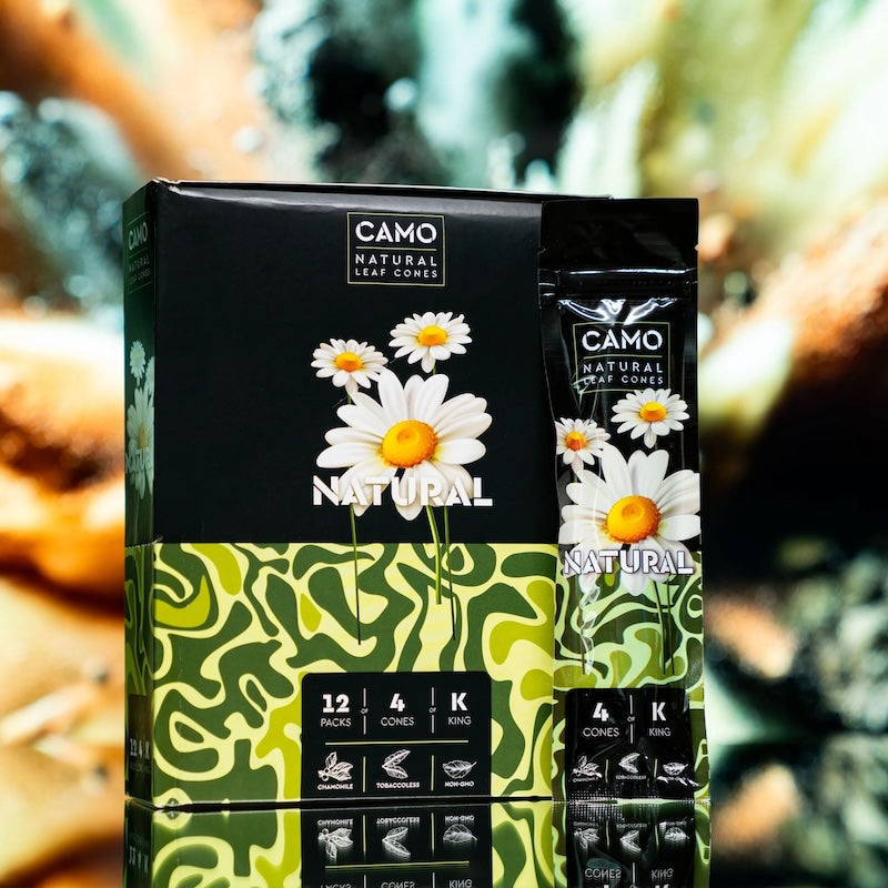 Camo Flavored Pre-Rolled Cones - 12 Pack