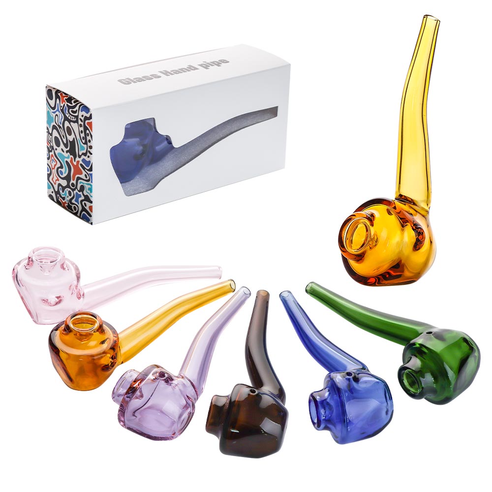 Classic 6-Inch Sherlock Glass Hand Pipe