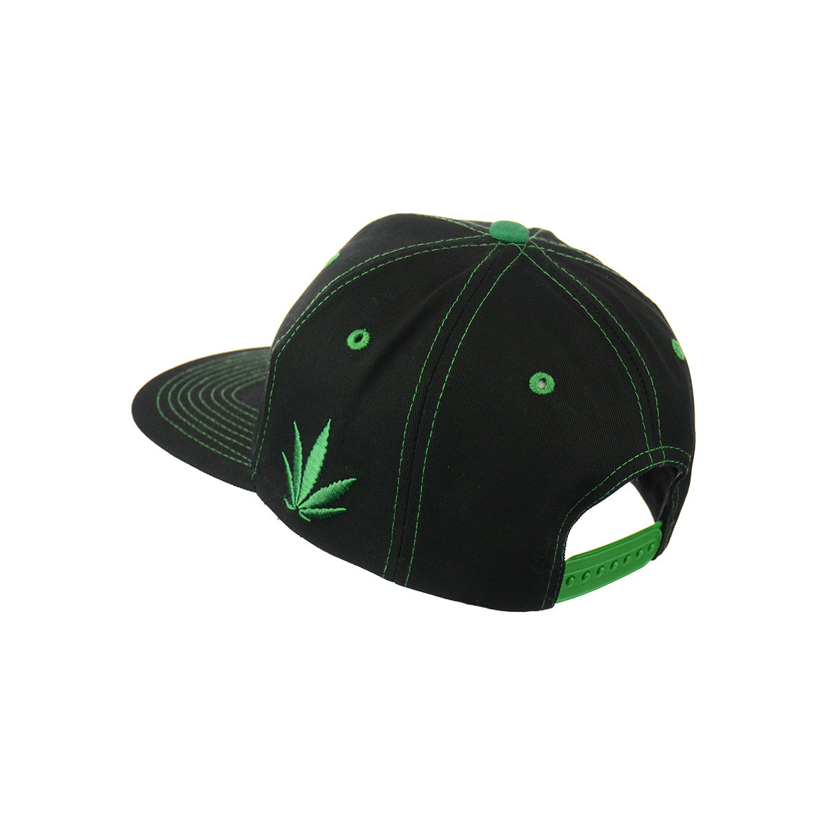 Embroidered Cotton Snapback Hat - Bold Style