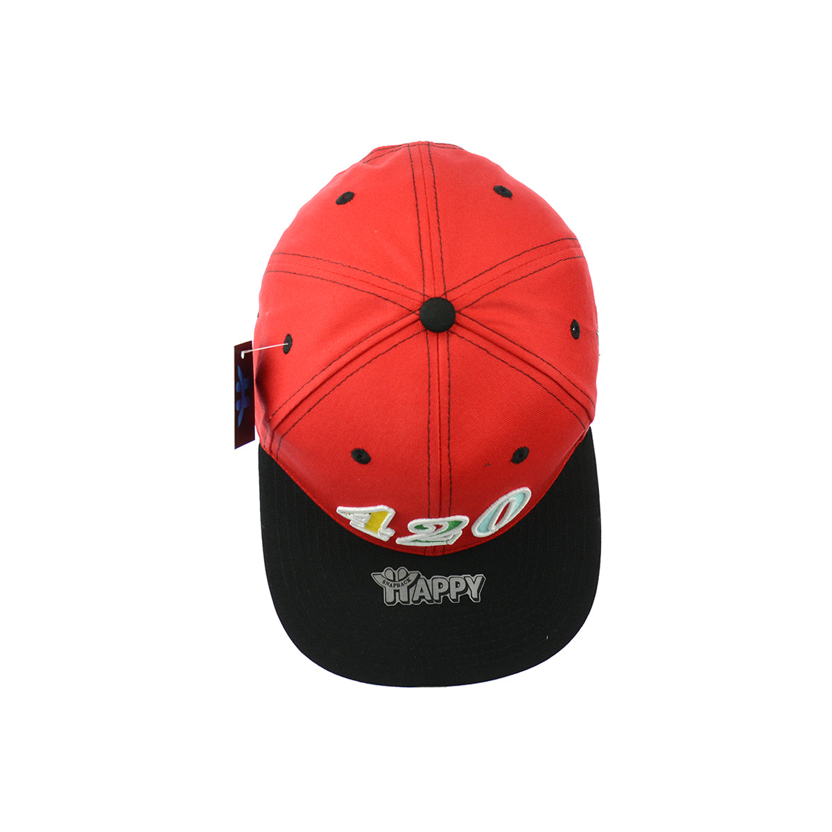 Premium Cotton Leaf Embroidered Snapback Hat