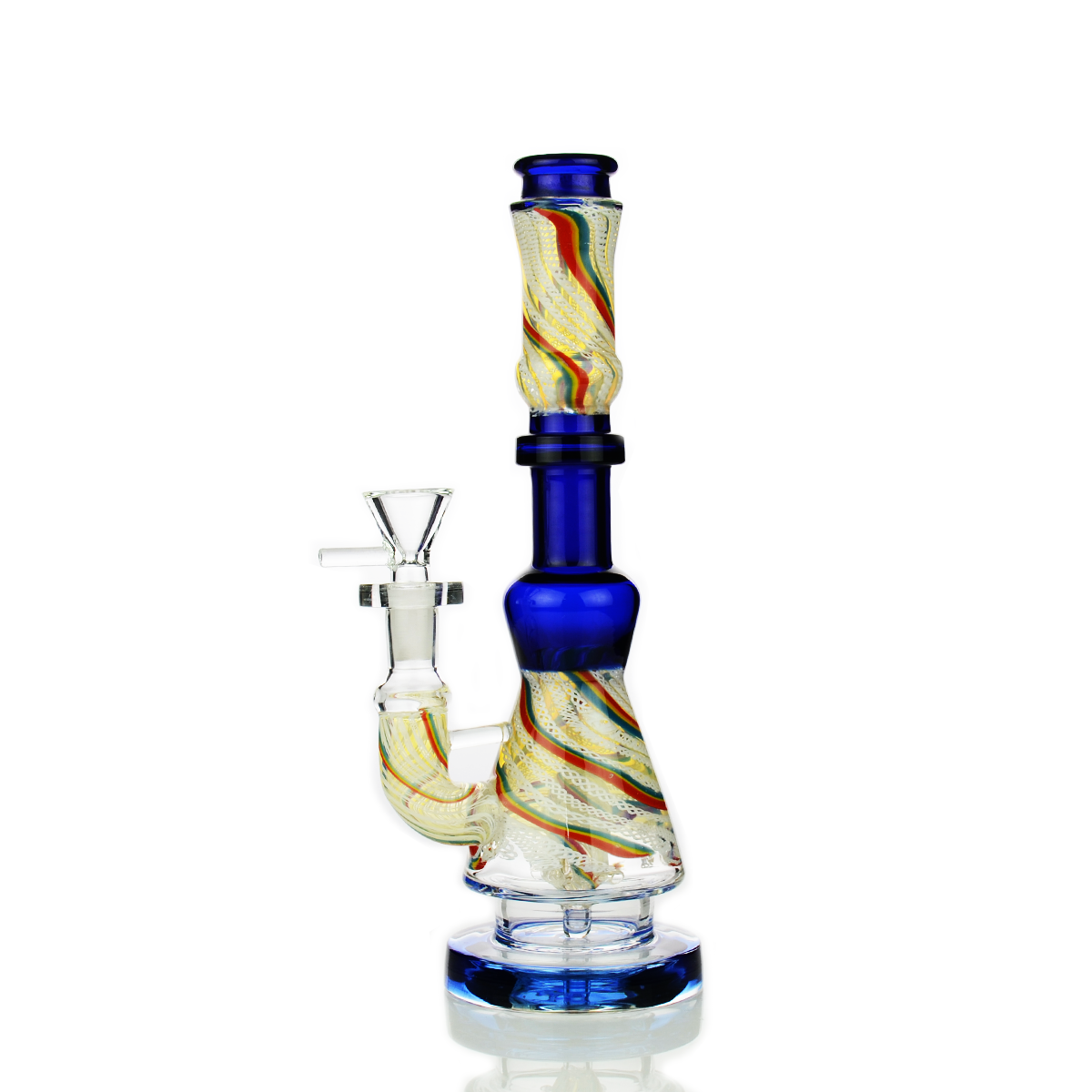 Precision Glass 11-inch Twisting Water Pipe