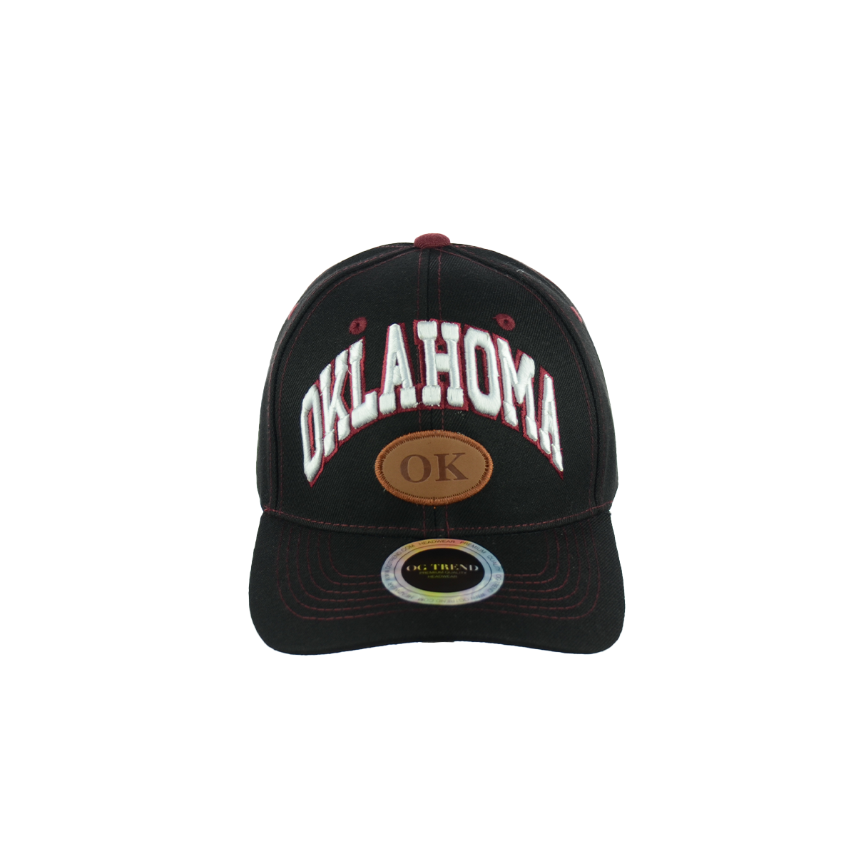 Oklahoma Pride Baseball Cap with Velcro Closure