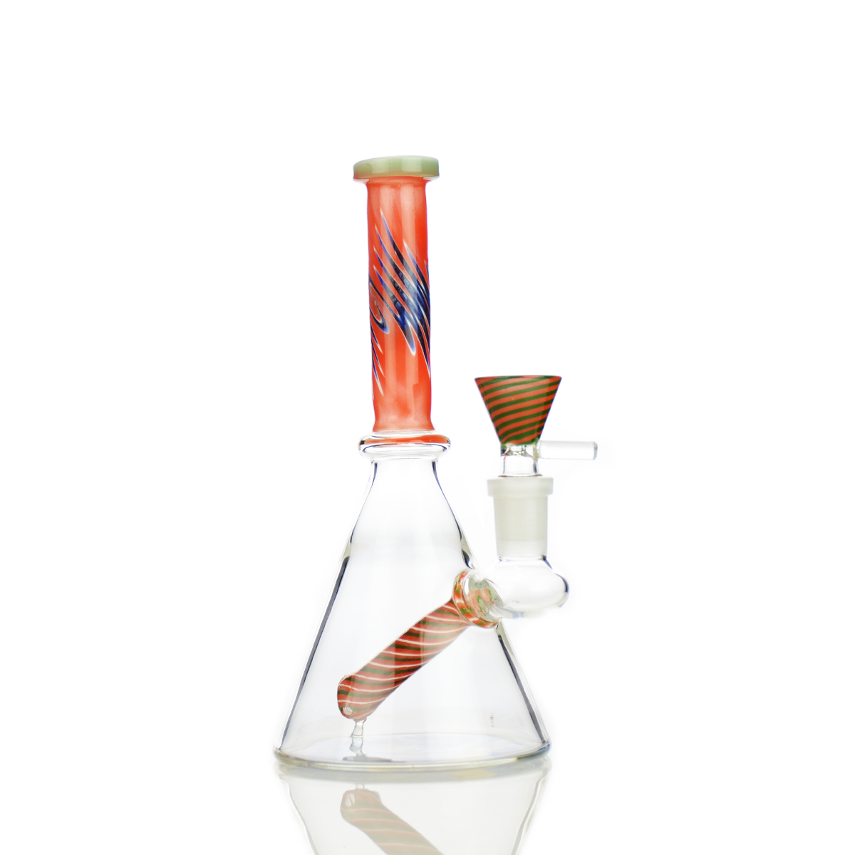 Artisan 8-Inch Beaker Water Pipe with Reversal Design