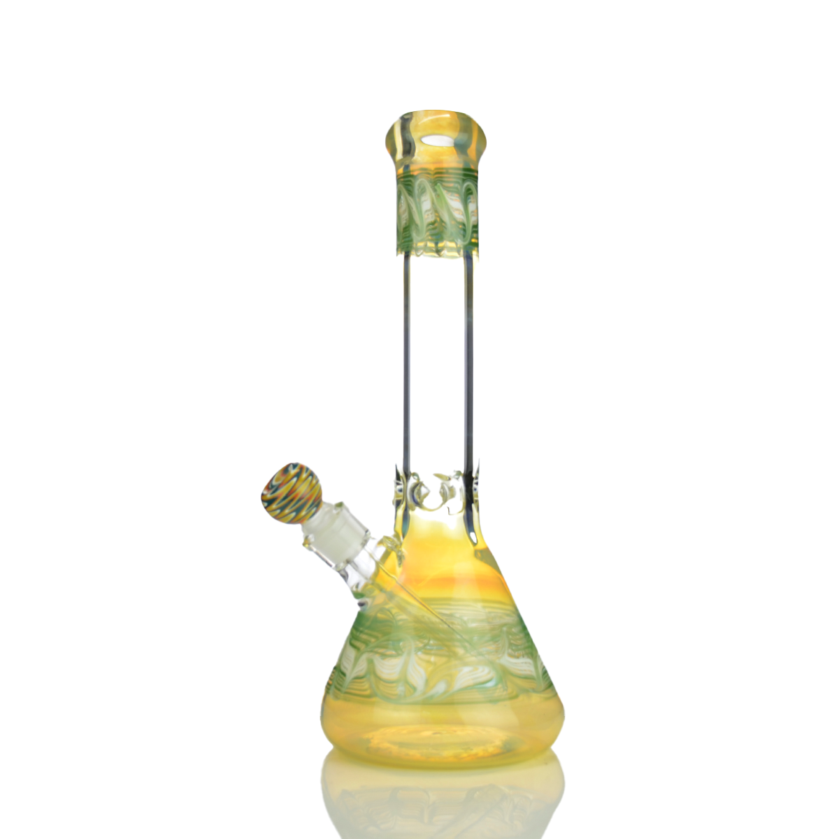 16" American Made Fumed Beaker Glass