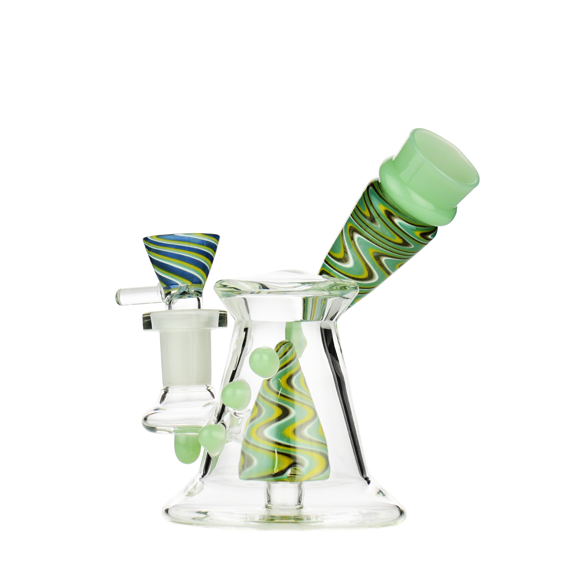 Artisan 5" Side Neck Water Pipe with Reversal Design