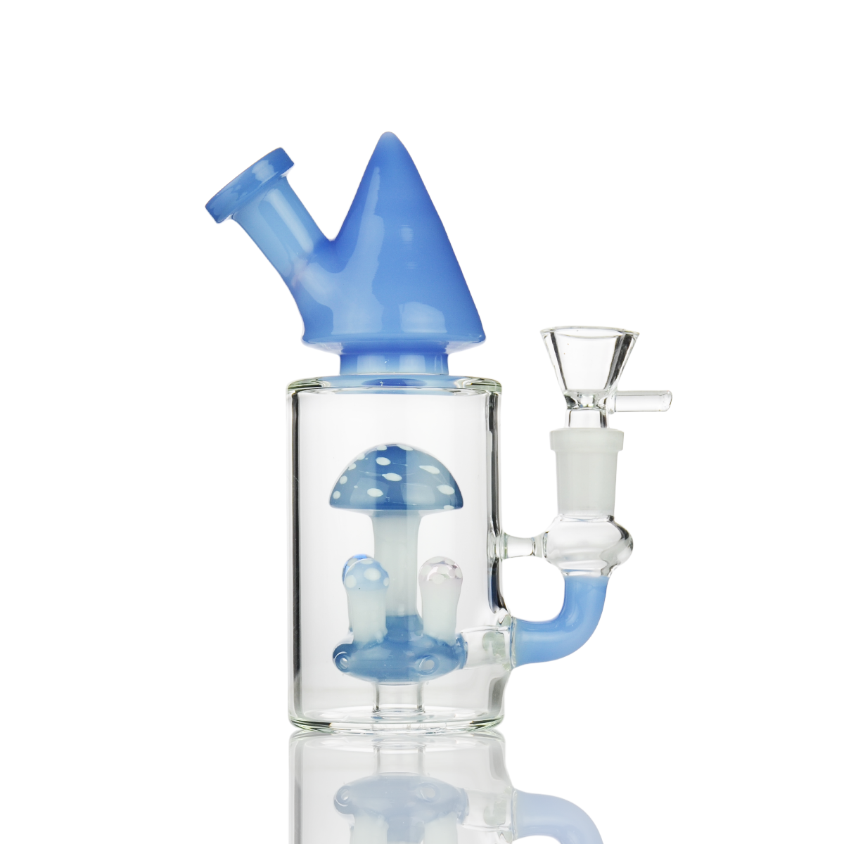 Distinctive 7-Inch Mushroom Cone Water Pipe