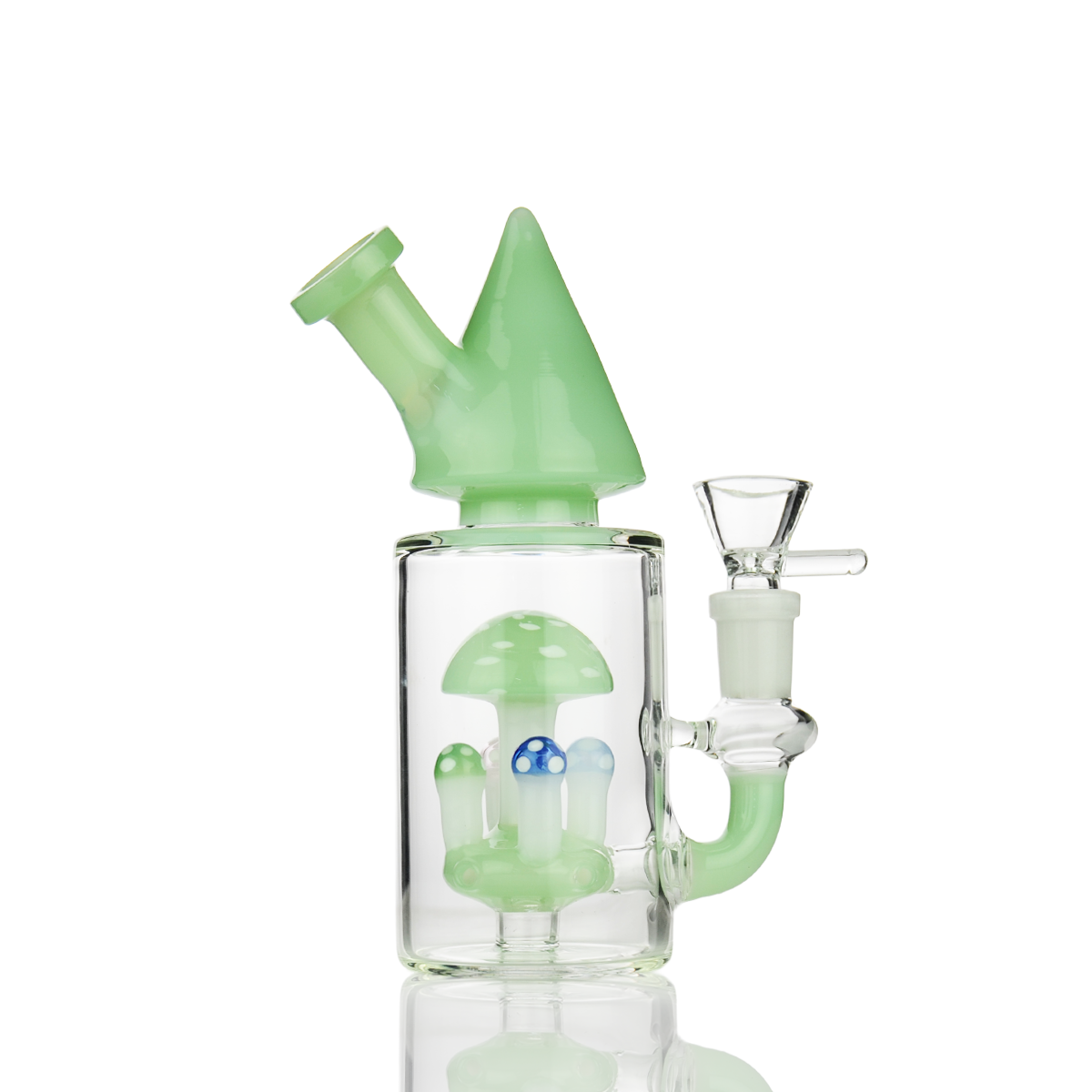 Distinctive 7-Inch Mushroom Cone Water Pipe
