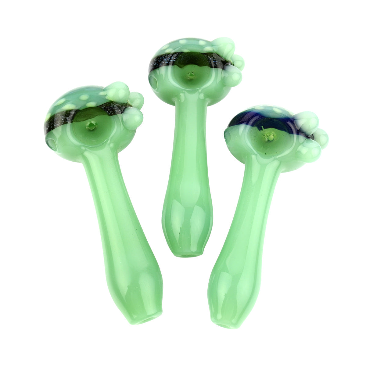 Artisan Dichroic Honeycomb Spoon Pipe