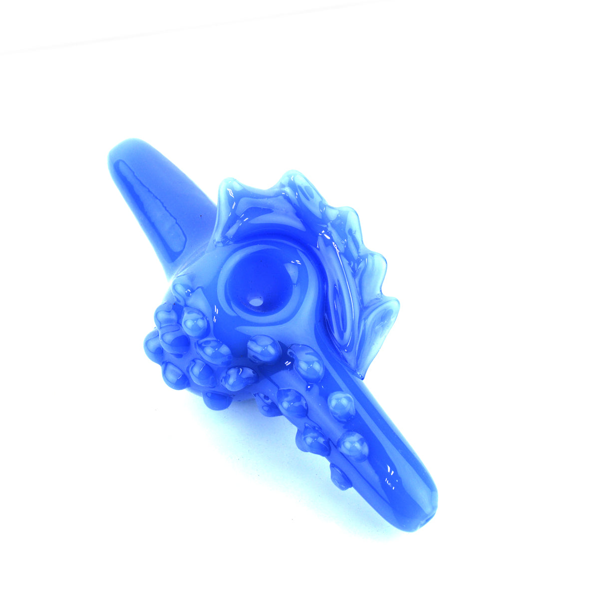 Sea Shell Design Glass Hand Pipe 4.5 Inch