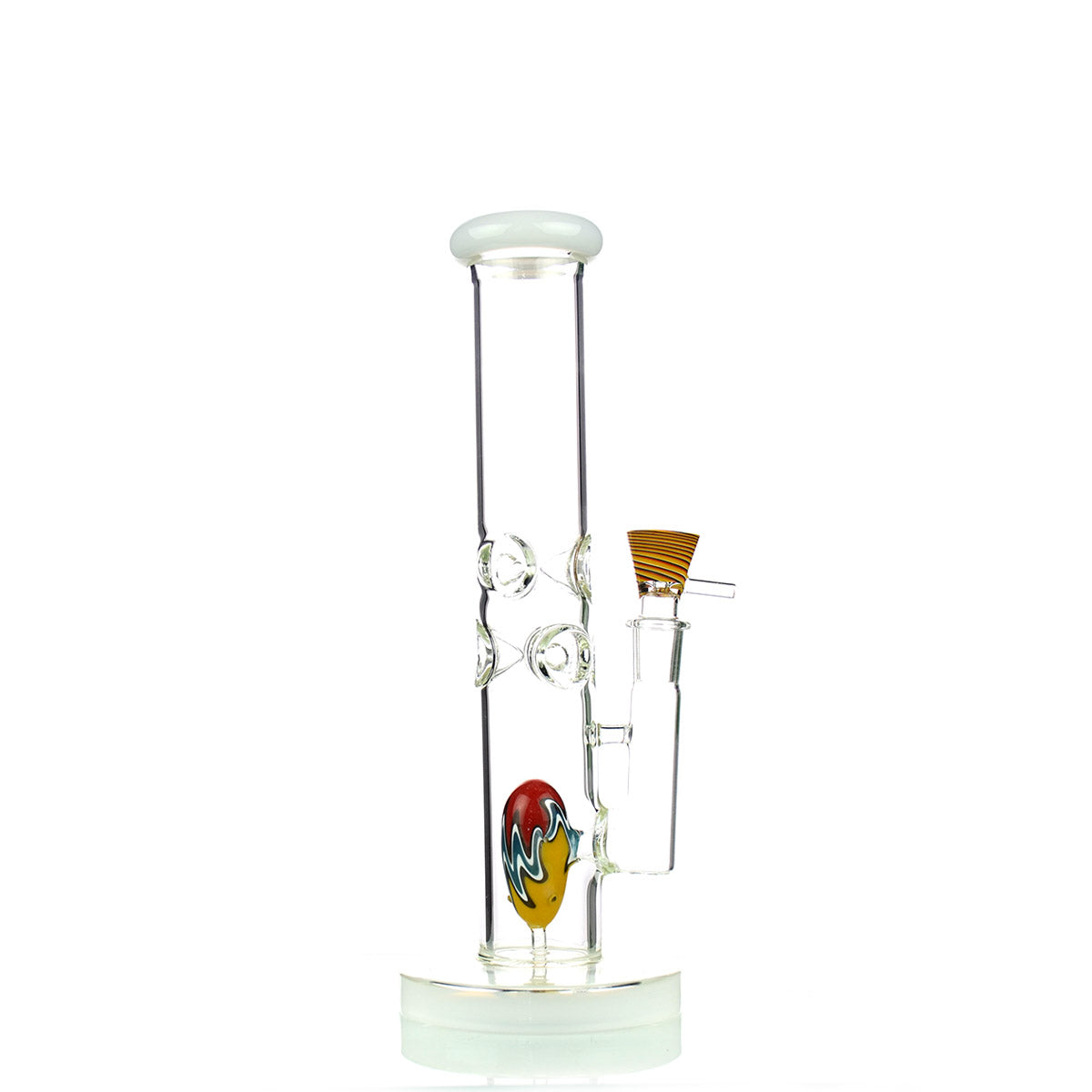 12-Inch Reversal Art Straight Shooter Water Pipe