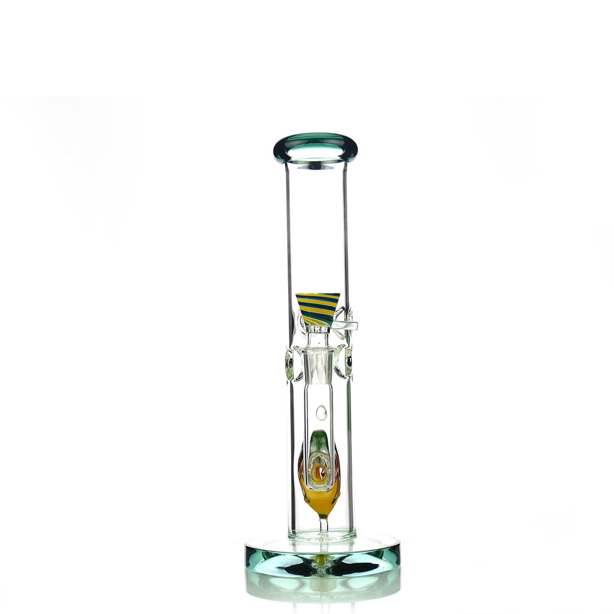 12-Inch Reversal Art Straight Shooter Water Pipe