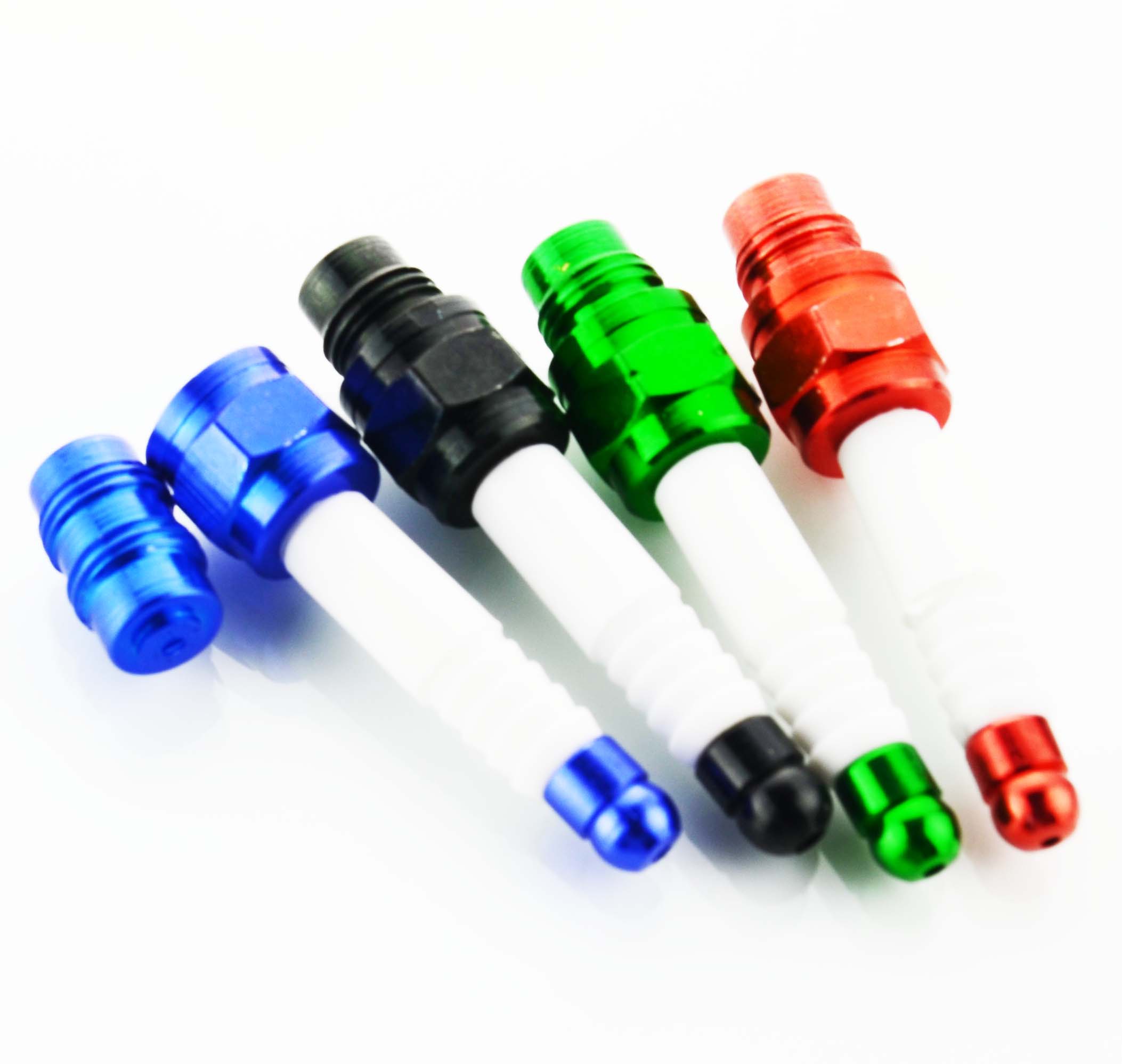 Compact Spark Plug Metal Chillum Pipe