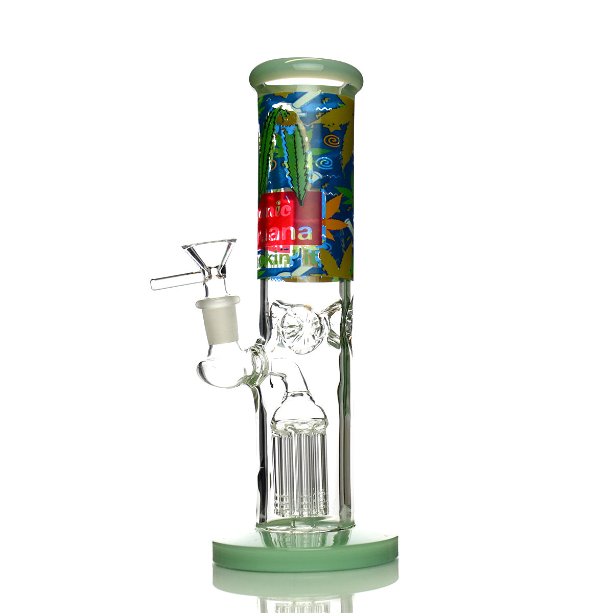 Organic Straight Shooter Water Pipe with Tree Chamber