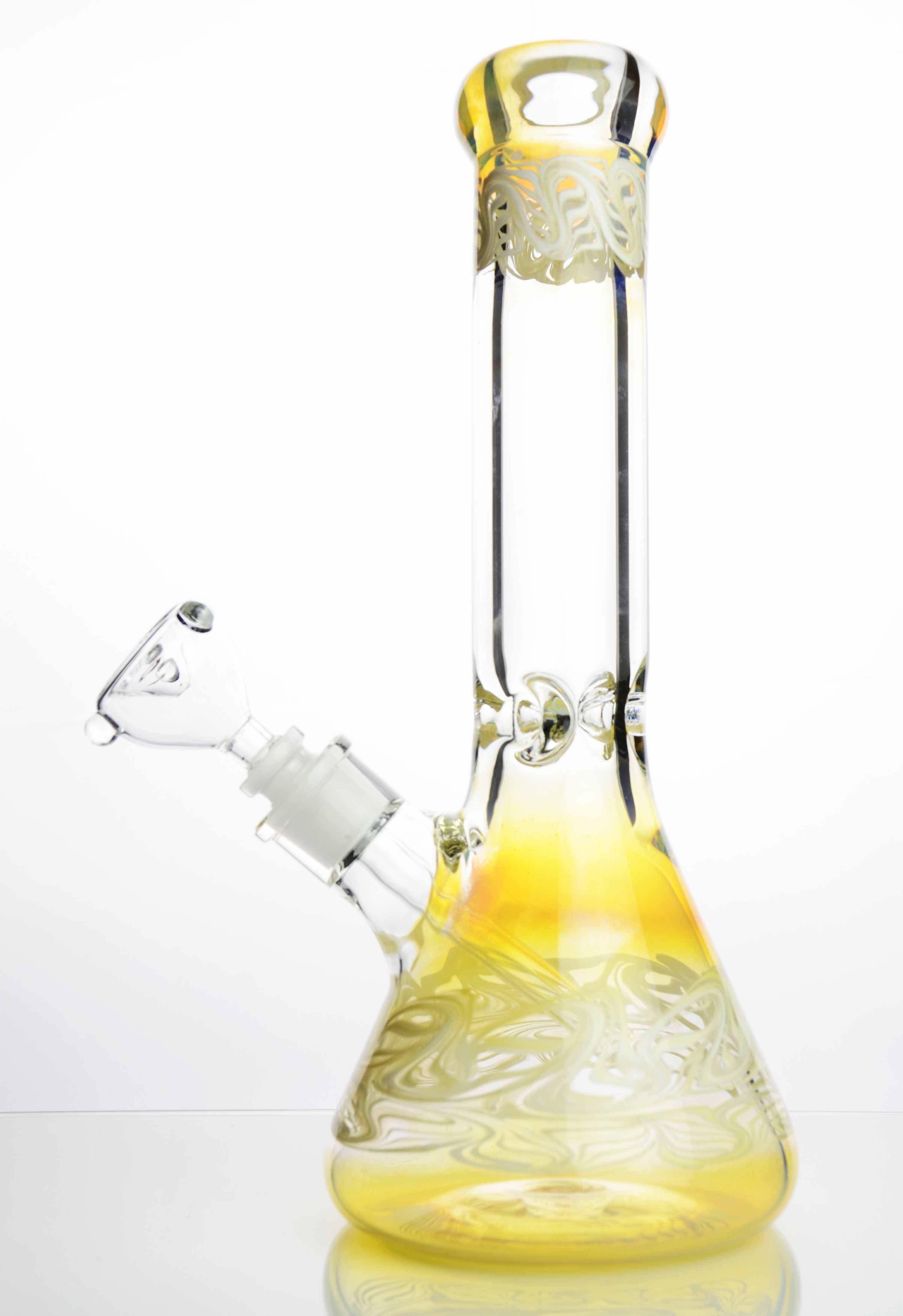 16" American Made Fumed Beaker Glass